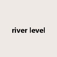 river level是什么意思