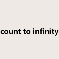 count to infinity是什么意思