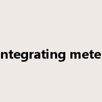 integrating meter是什么意思