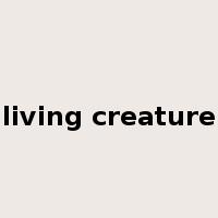 living creature是什么意思