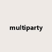 multiparty是什么意思