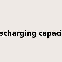 discharging capacity是什么意思