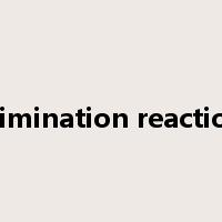 elimination reaction是什么意思