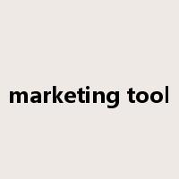 marketing tool是什么意思