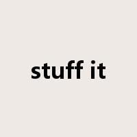 stuff it是什么意思