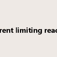 current limiting reactor是什么意思