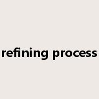 refining process是什么意思