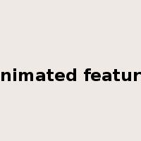 animated feature是什么意思