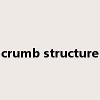crumb structure是什么意思