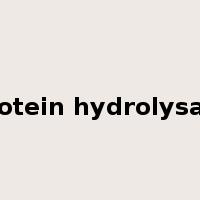 protein hydrolysate是什么意思