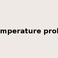 temperature probe是什么意思