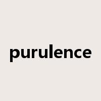purulence是什么意思