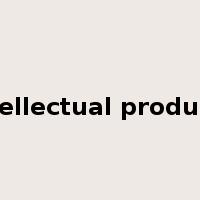 intellectual products是什么意思