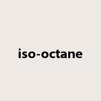 iso-octane是什么意思