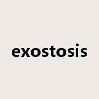 exostosis是什么意思