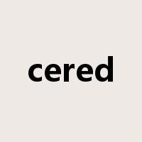 cered是什么意思