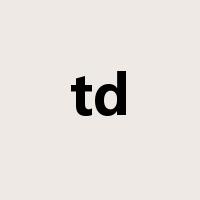 td是什么意思