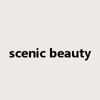 scenic beauty是什么意思