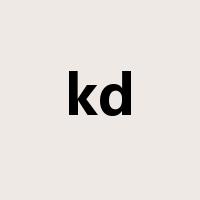 kd是什么意思