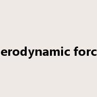 aerodynamic force是什么意思