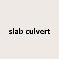 slab culvert是什么意思
