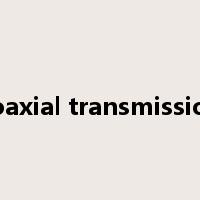 coaxial transmission是什么意思