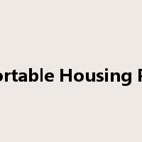 Comfortable Housing Project是什么意思