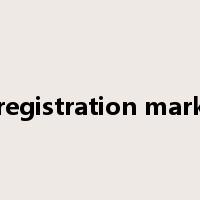 registration mark是什么意思
