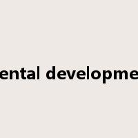 mental development是什么意思