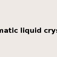 nematic liquid crystal是什么意思