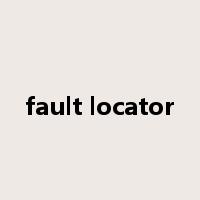 fault locator是什么意思