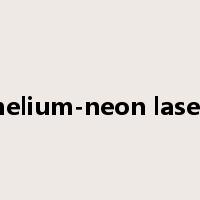 helium-neon laser是什么意思