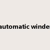 automatic winder是什么意思