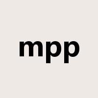 mpp是什么意思