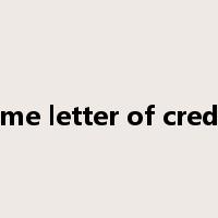 time letter of credit是什么意思