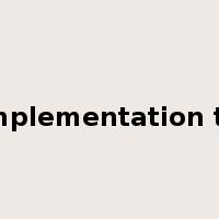 complementation test是什么意思