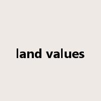 land values是什么意思