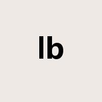 lb是什么意思