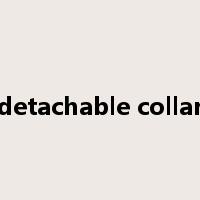 detachable collar是什么意思