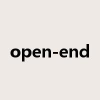 open-end是什么意思
