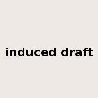 induced draft是什么意思