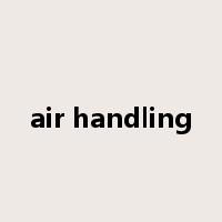 air handling是什么意思