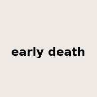 early death是什么意思