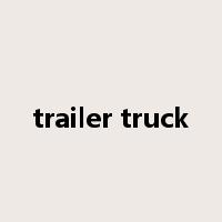 trailer truck是什么意思