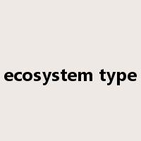 ecosystem type是什么意思