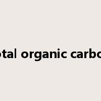 total organic carbon是什么意思