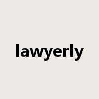 lawyerly是什么意思