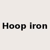Hoop iron是什么意思