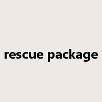 rescue package是什么意思