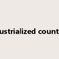 industrialized countries是什么意思